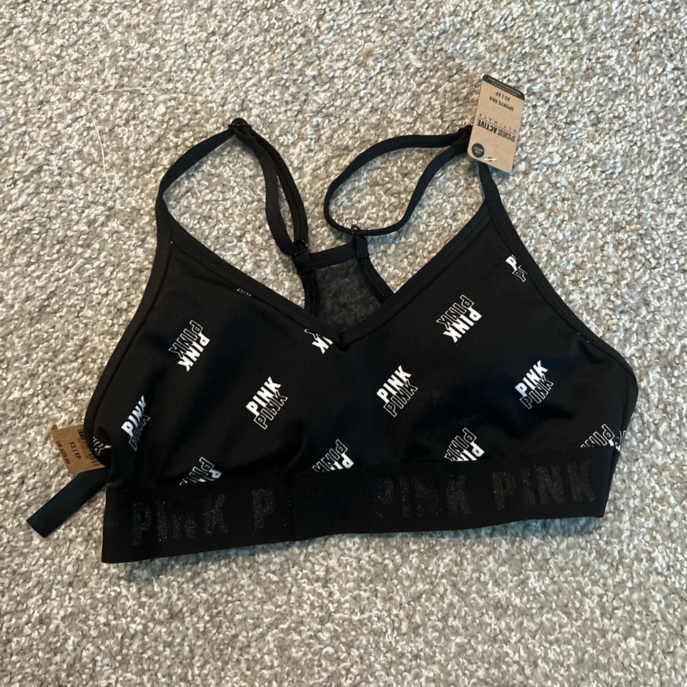 PINK sports bra with tags